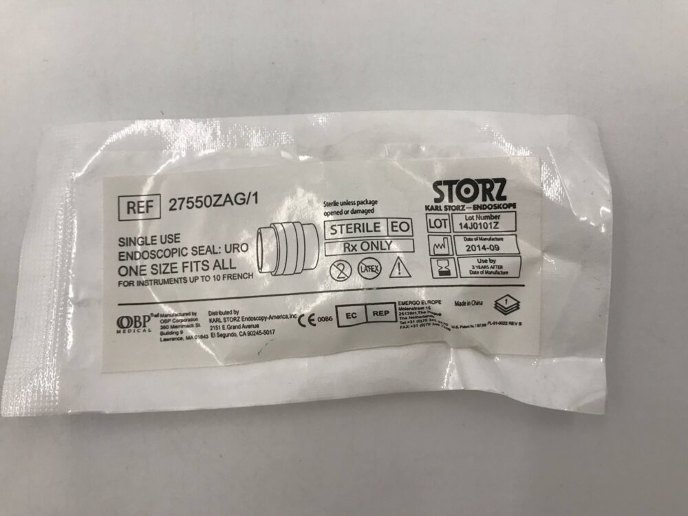 STORZ 27550ZAG/1 OBP Single Use EndoScopic Seal URO (X) GB TECH USA