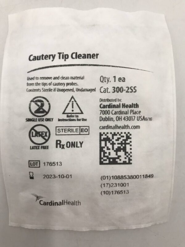 Cardinal Health 3002SS Cautery Tip Cleaner GB TECH USA