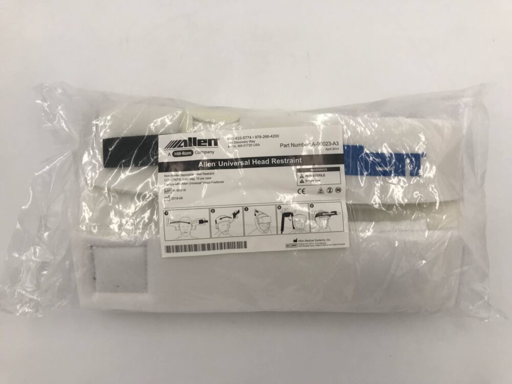 Allen Medical Systems A90023A3 Universal Head Restraint GB TECH USA