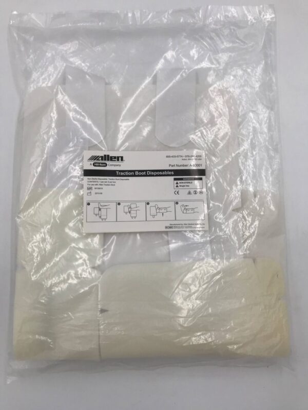 Allen Medical Systems A93001 Traction Boot Disposables GB TECH USA