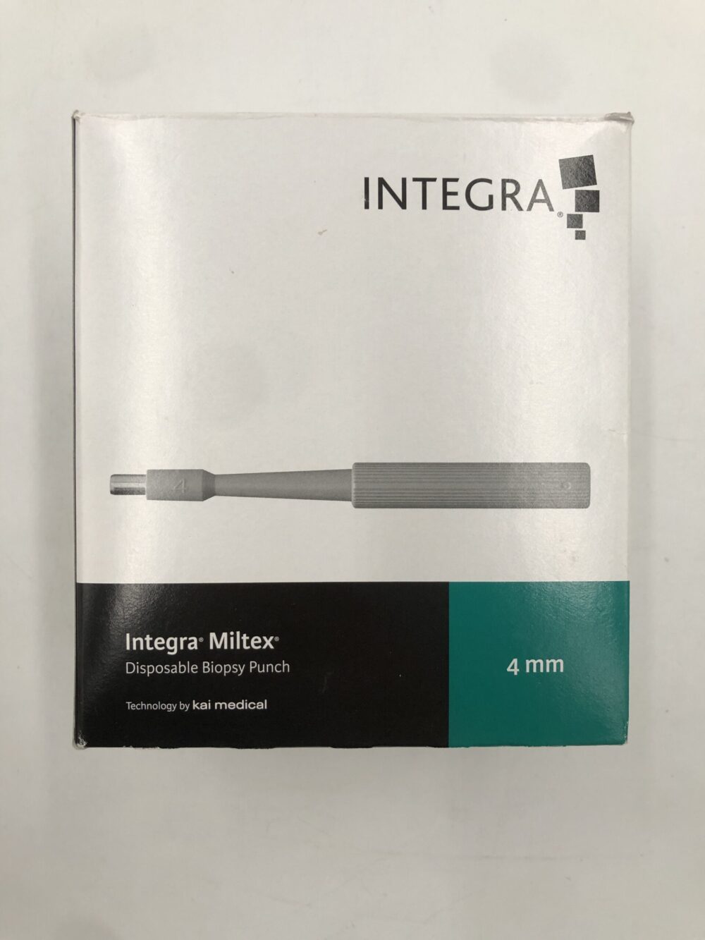 Integra 3334 Miltex Disposable Biopsy Punch 4mm (50/Box) GB TECH USA