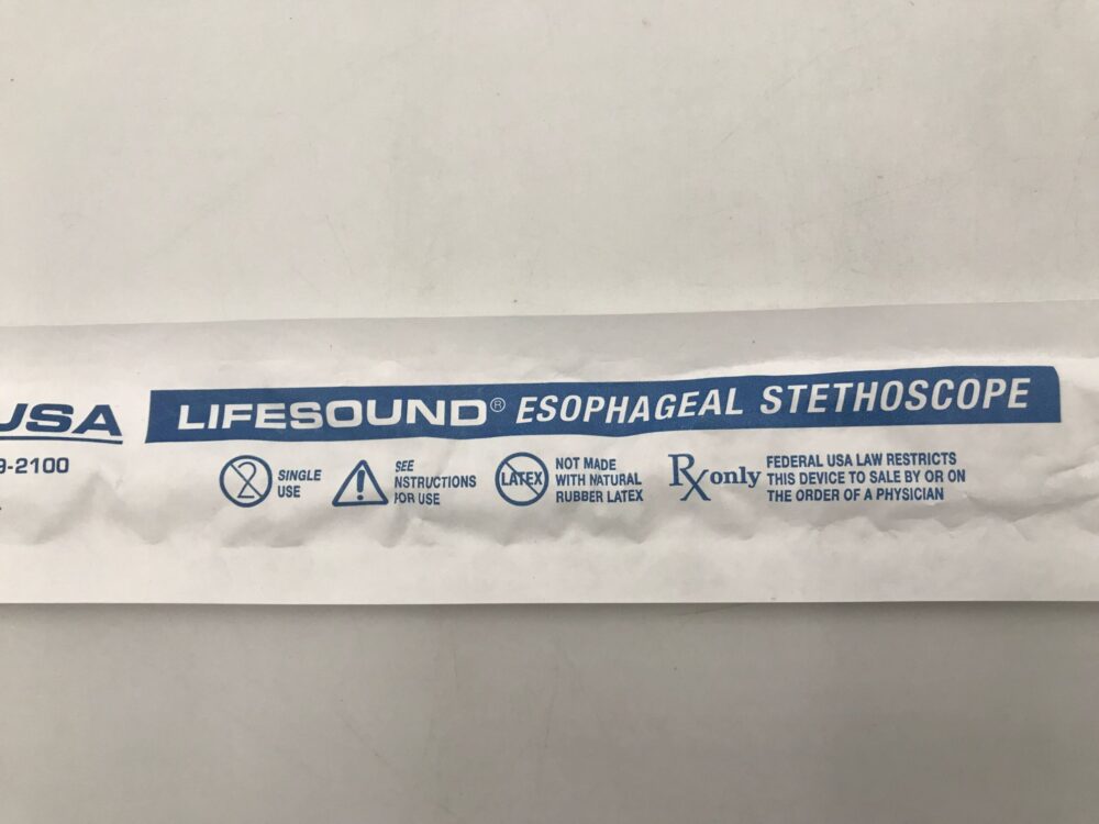 NovaMed 101550 Lifesound Esophageal Stethoscope with 400 Series