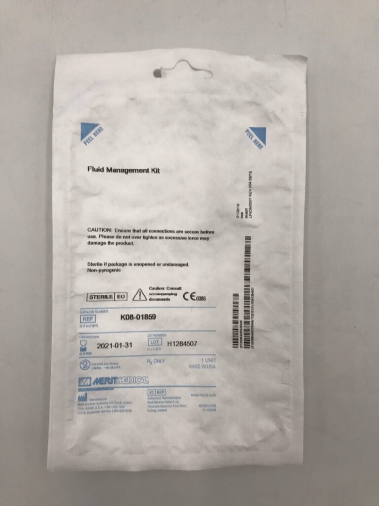 MERIT MEDICAL K0801859 Fluid Management Kit (X) GB TECH USA