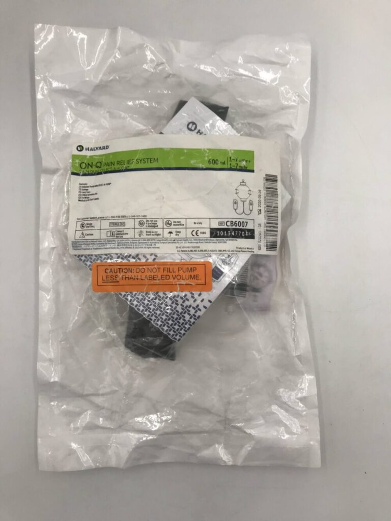 HALYARD CB6007 ONQ Pain Relief System w/ Dual SelectAflow 600ml (X