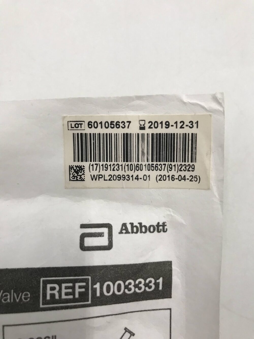 ABBOTT 1003331 Copilot Bleedback Control Valve 0.096″ (X) GB TECH USA