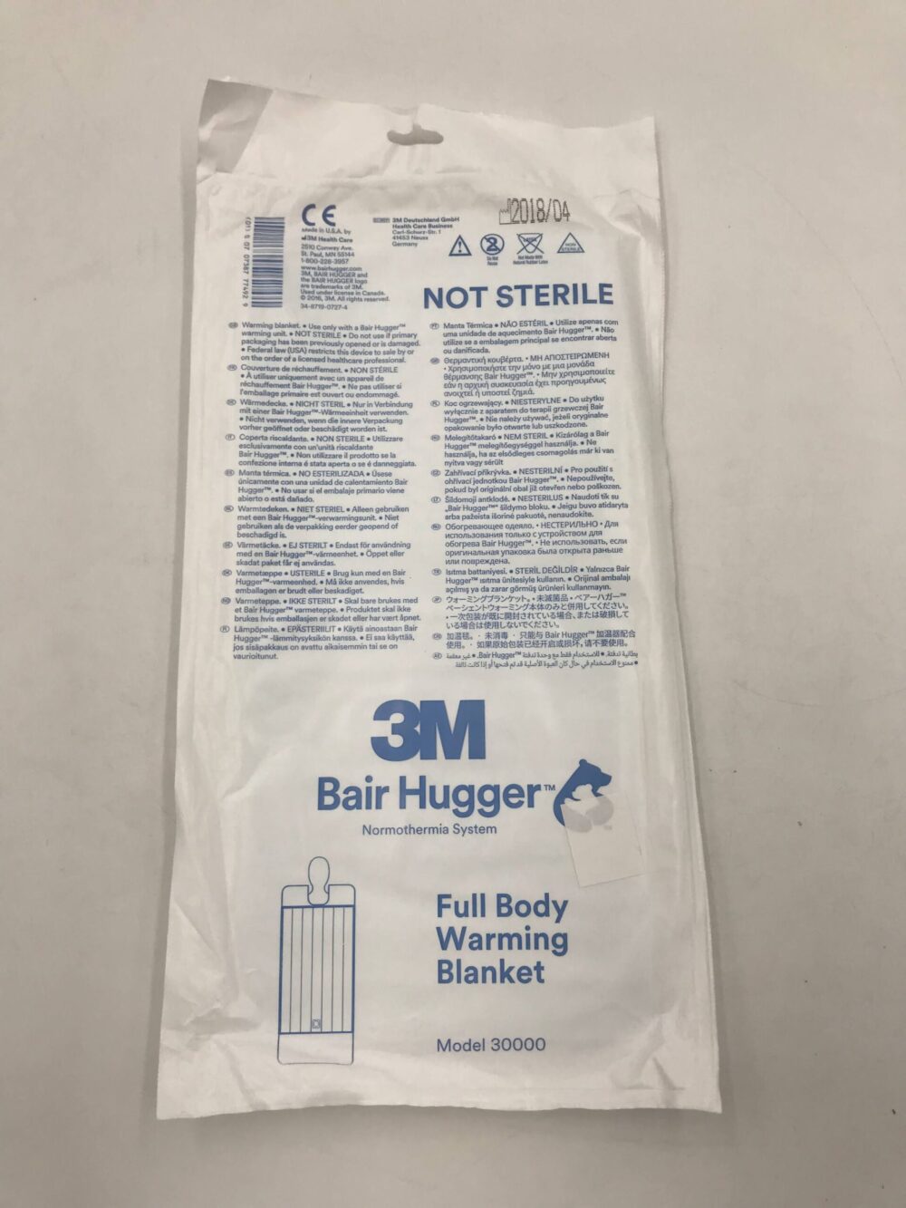3M 30000 Bair Hugger Normothermia System Full Body Warming Blanket GB