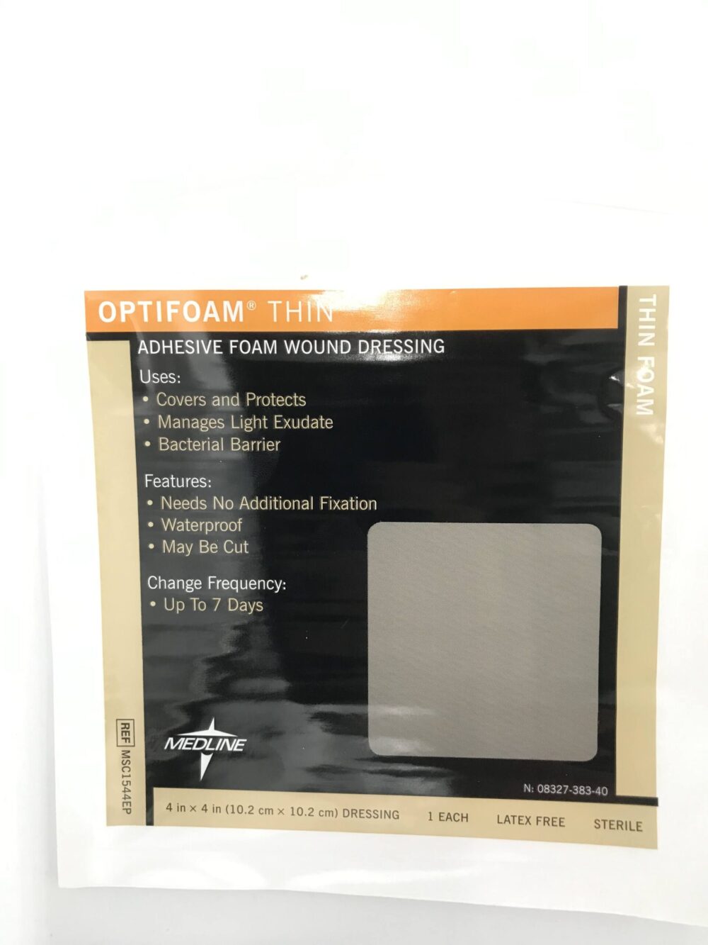 Medline MSC1065EP Optifoam Sacrum Adhesive Foam Dressing 6in x 5.5in (X) -  GB TECH USA