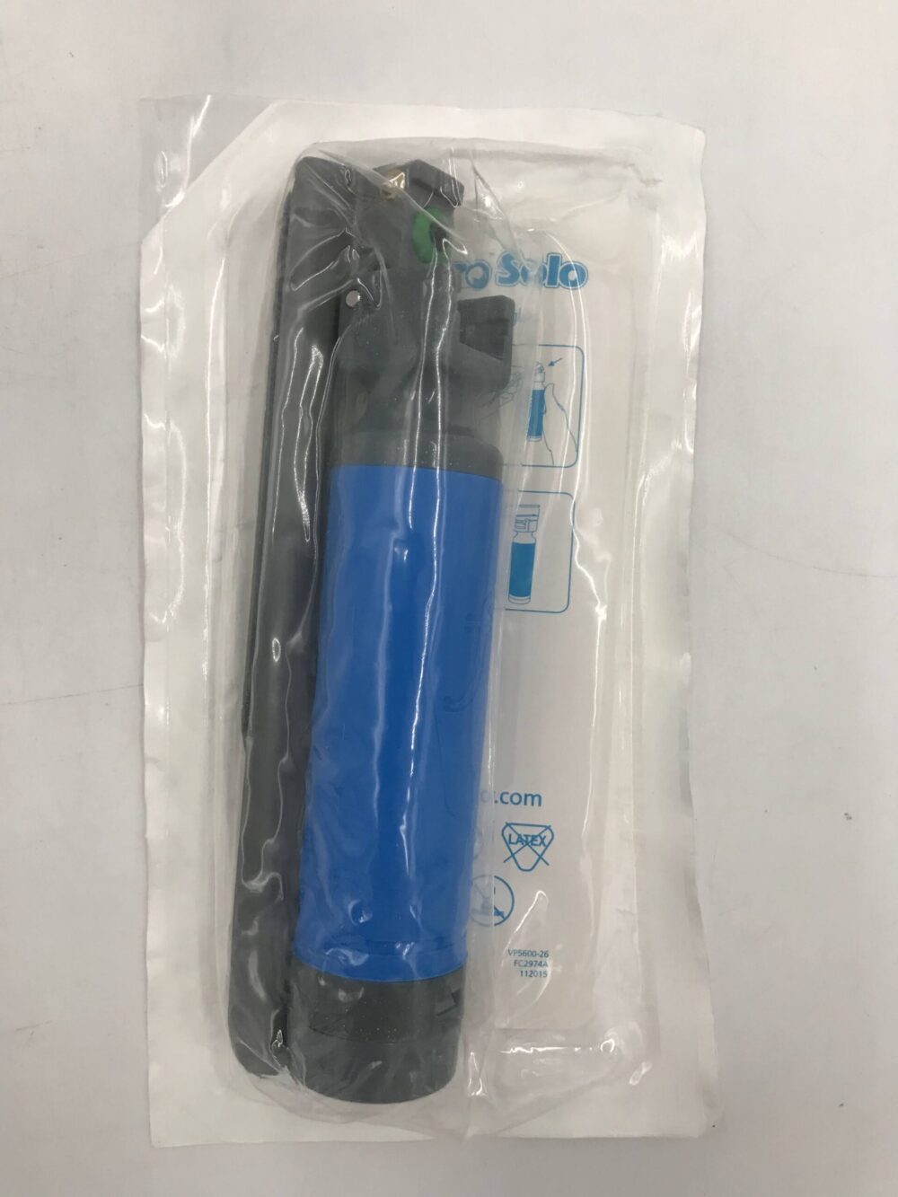 Flexicare 040342U BritePro Solo Fiber Optic Laryngoscope Handle with