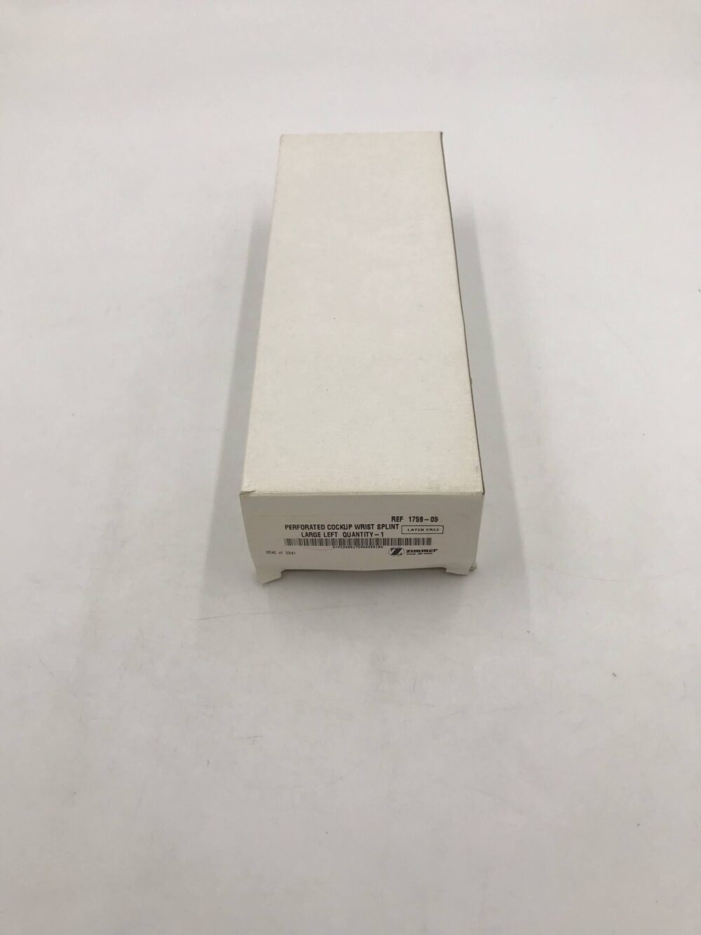 Zimmer 175905 Perforated Cockup Wrist Splint Large Left GB TECH USA