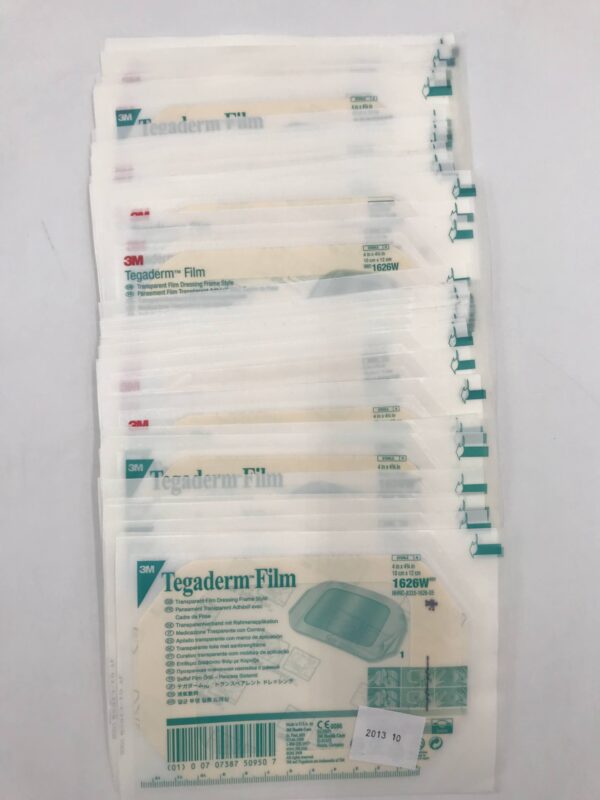 3M Tegaderm 1626W Transparent Film Dressing Rectangle 4 X 4-3/4 - View #8
