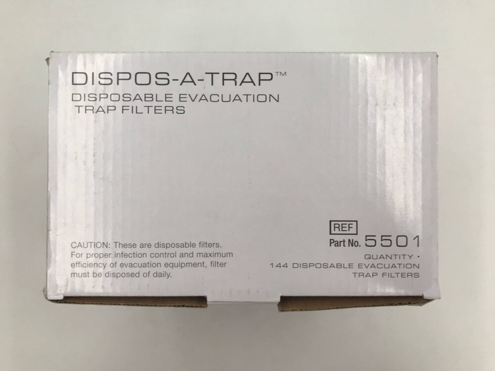 Metrex Research 5501 Kerr Total Care DisposATrap Disposable Evacuation Trap Filters (44/Box