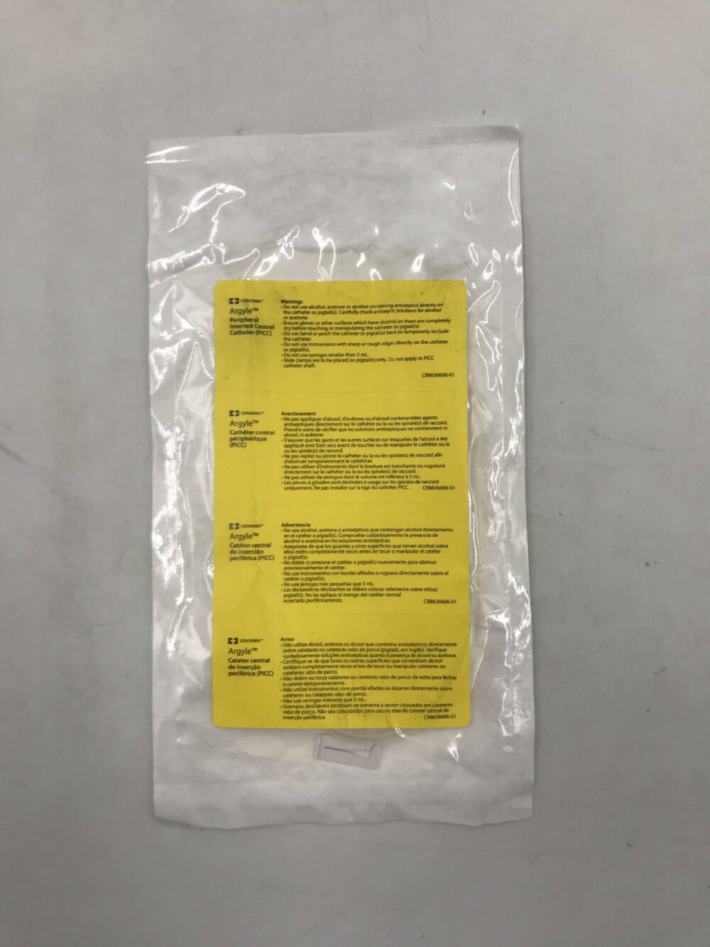 Covidien 43303 Argyle Peripheral Inserted Central Catheter (PICC ...