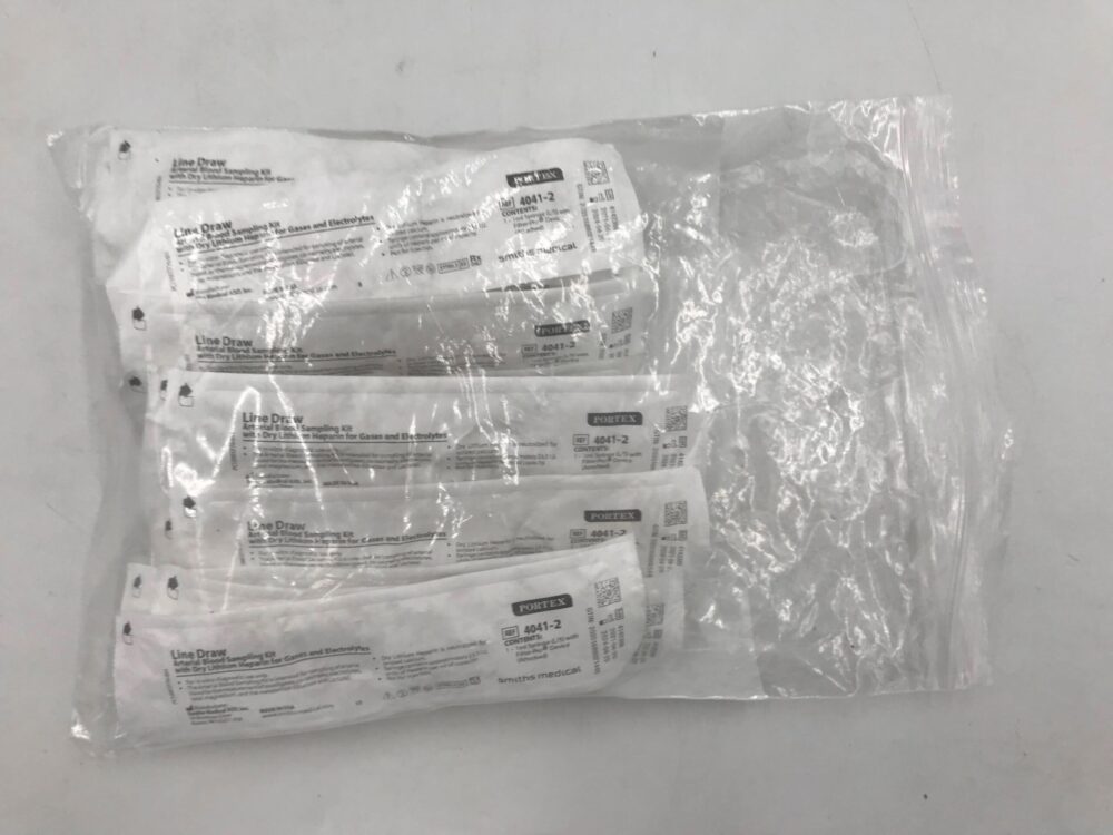 SMITHS MEDICAL 40412 Portex Line Draw Arterial Blood Sampling Kit 1ml