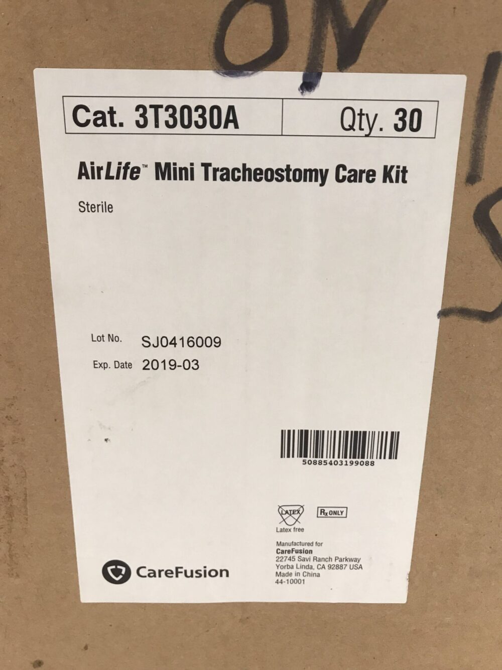 CareFusion 3T3030A AirLife Mini Tracheostomy Care Kit (30/Case) (X) GB TECH USA