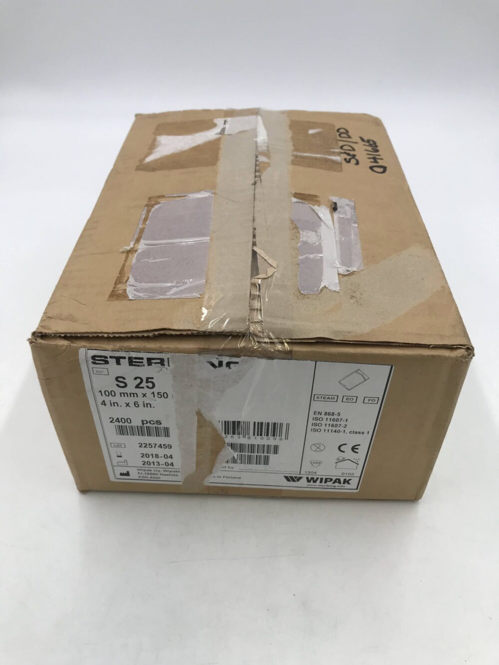 WIPAK S25 Steriking Sterilization Heat Seal Pouch 4in x 6in (2400/Case