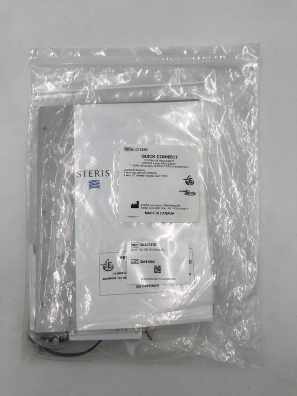 STERIS QLC1757E Quick Connect w/Processing Instructions & Wall Chart