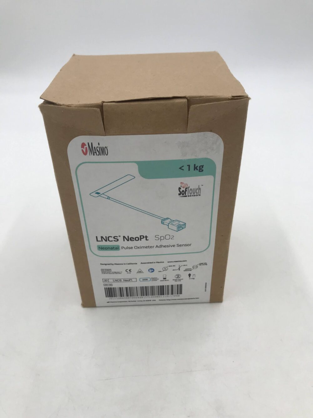 MASIMO 2330 LNCS NeoPt SofTouch Neonatal Pulse Oximeter Adhesive SpO2 ...