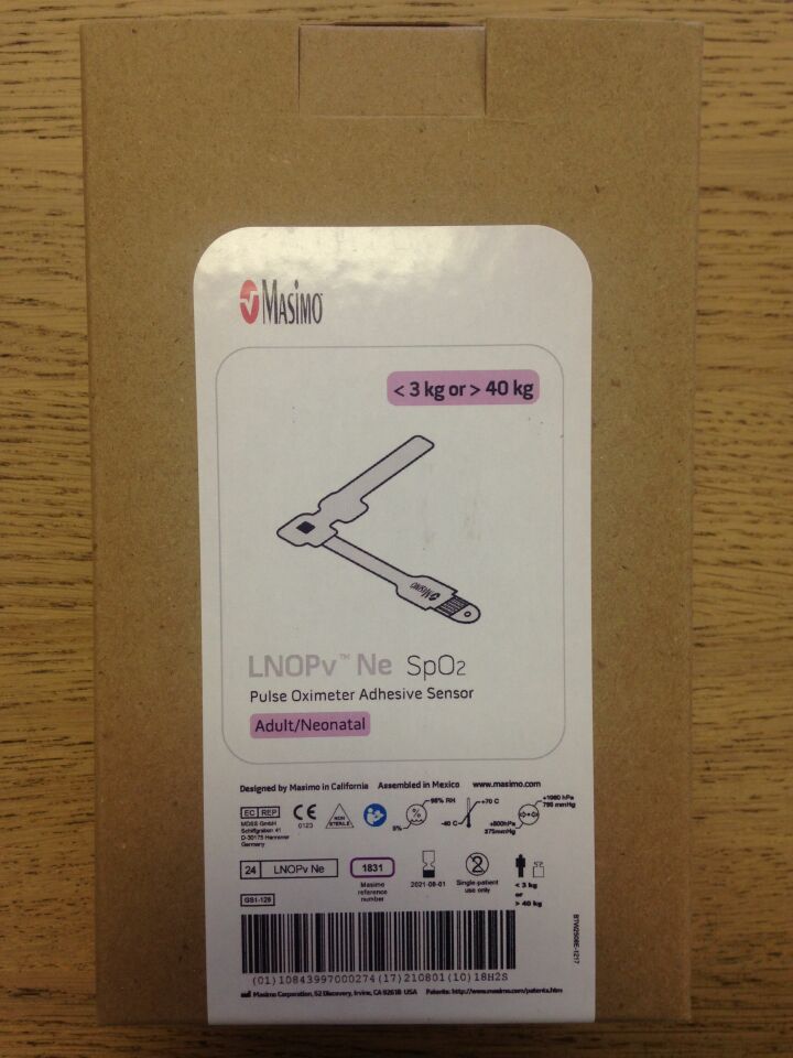 MASIMO 1831 LNOPv Ne SpO2 Pulse Oximeter Adhesive Sensor, Adult ...