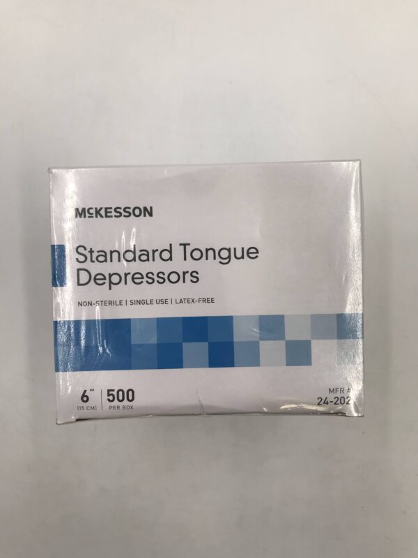 McKesson 24202 Standard Tongue Depressors 6″ (500/Box) GB TECH USA