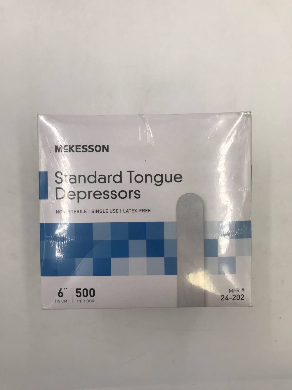 McKesson 24202 Standard Tongue Depressors 6″ (500/Box) GB TECH USA