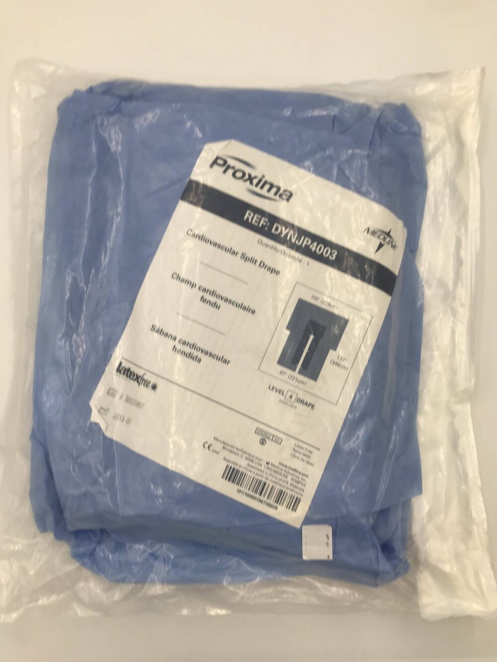 MEDLINE DYNJP4003 Proxima Cardiovascular Split Drape Level 4