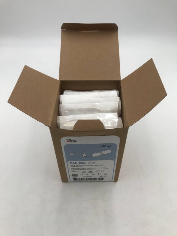 MASIMO 3475 RAS-125c Adult/Pediatric Acoustic Respiration Cloth Sensor ...
