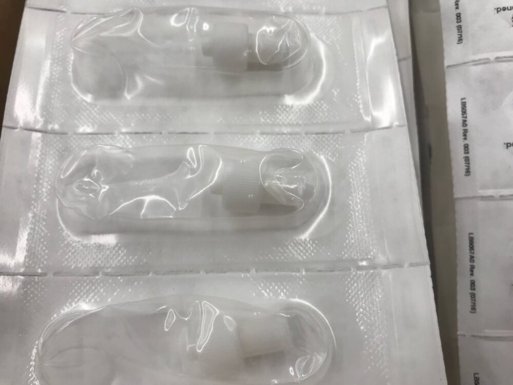 Red Plug Medical Smiths Medical MX491 M/F Luer Lock Plug (80/Box) - GB TECH USA