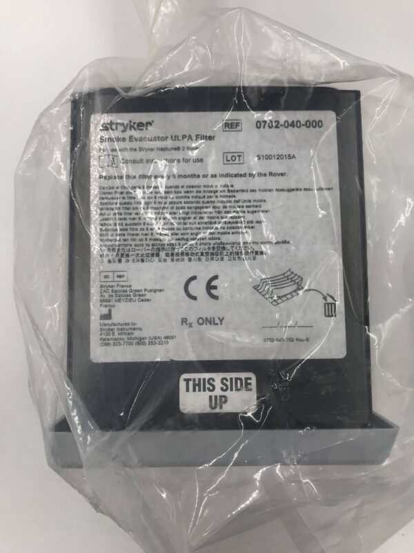 STRYKER 0702040000 Smoke Evacuator ULPA Filter GB TECH USA