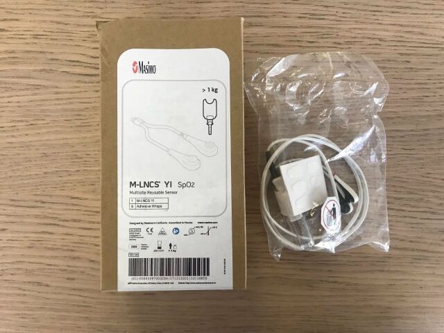 MASIMO 2505 M-LNCS YI SpO2 Multisite Reusable Sensor and Adhesive Wraps ...