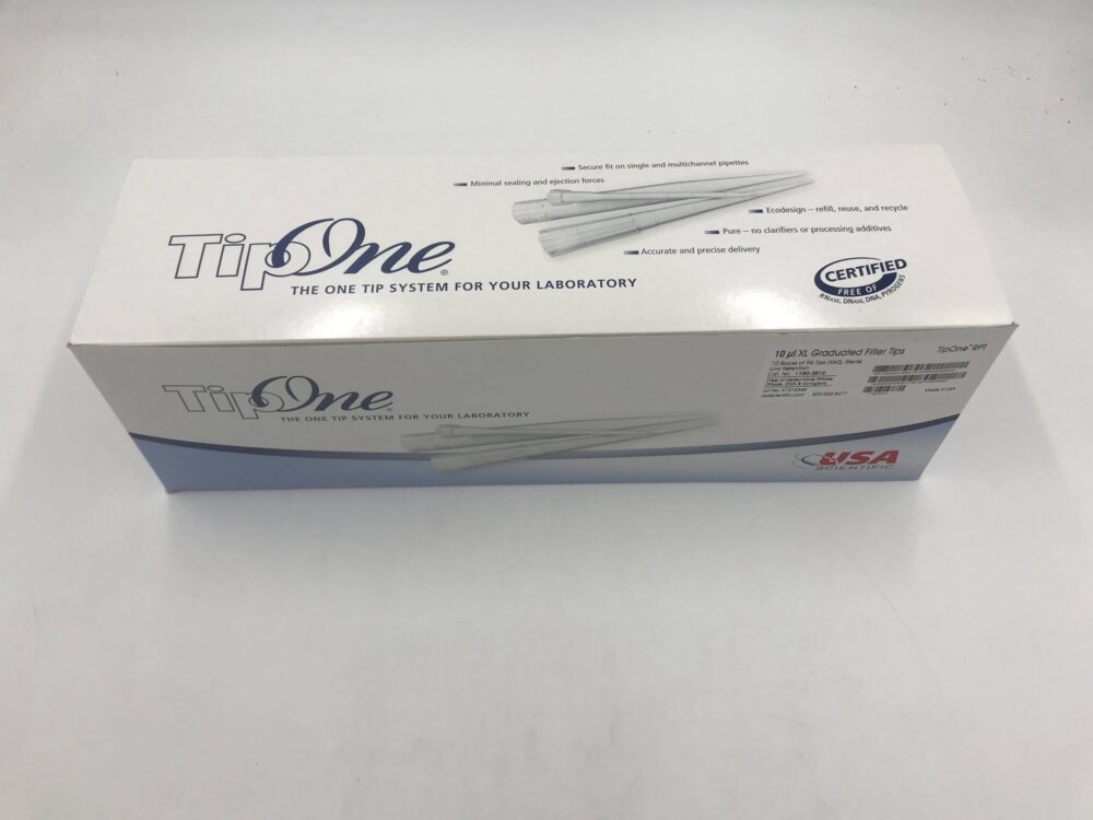 USA Scientific 11803810 10µl XL Graduated Filter Tips TipOne RPT 10