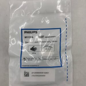 PHILIPS 989803205831 M1131A Disposable Adult/Pediatric SpO2 Sensor 