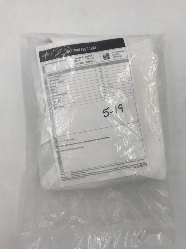 Medline DYND70672 Wet Skin Prep Tray (X) GB TECH USA