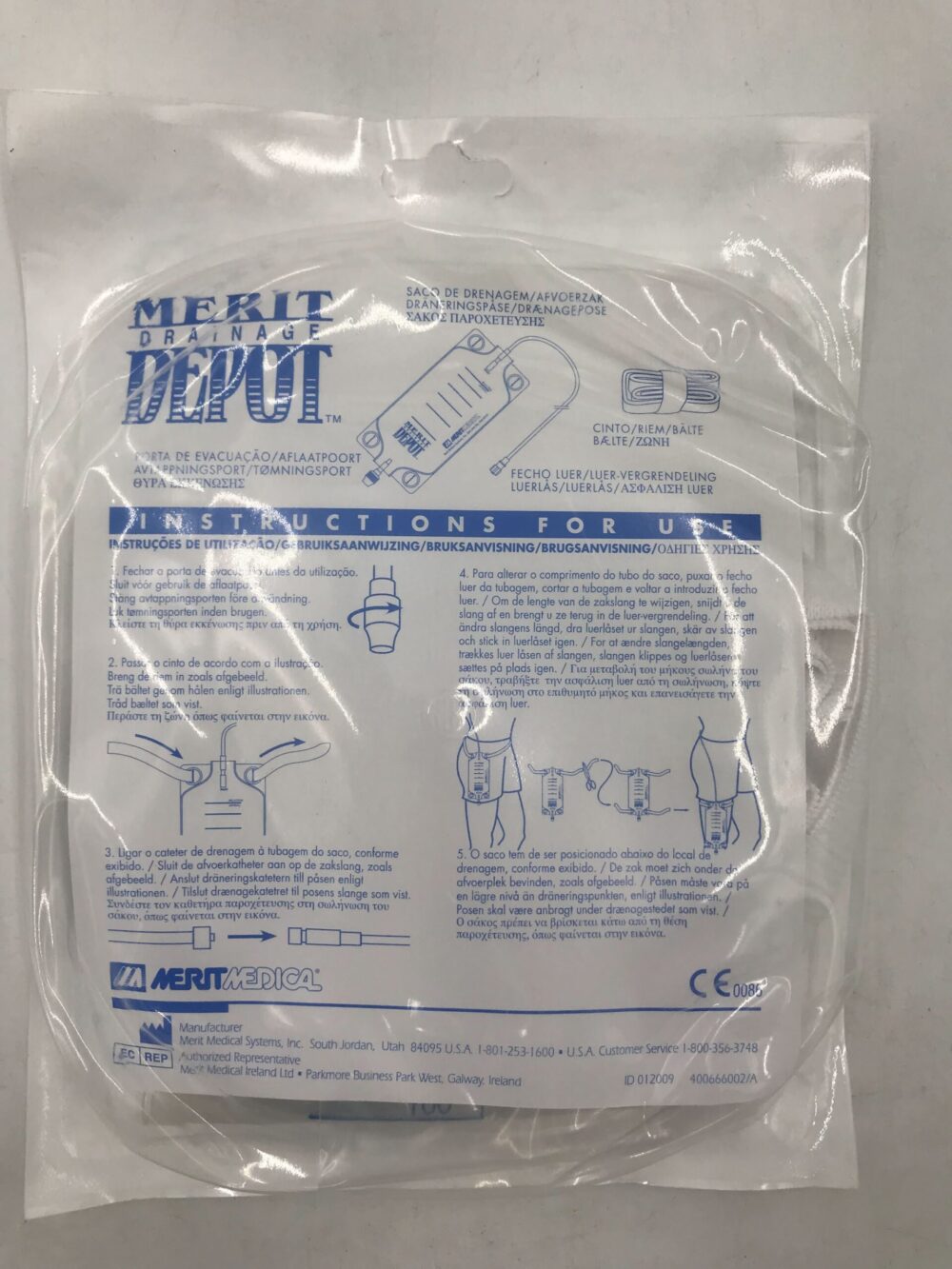 Merit Medical MDD600 Merit Drainage Depot 600mL (X) GB TECH USA