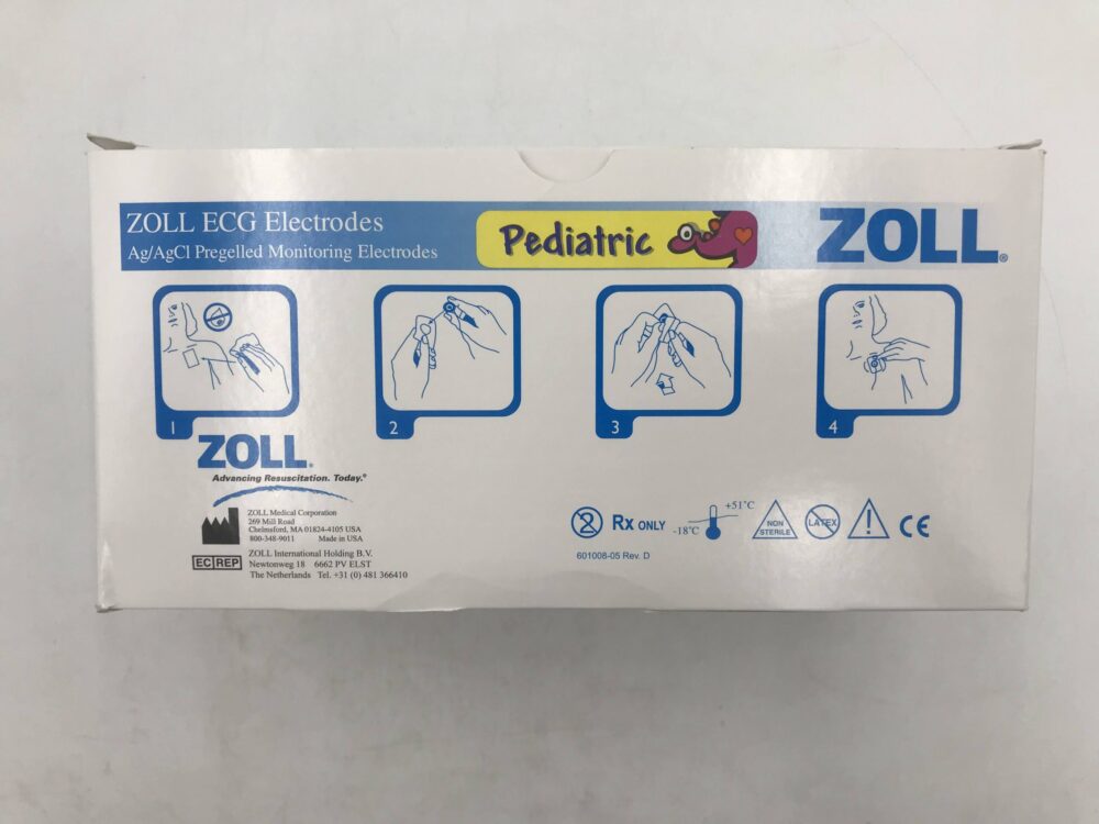 Zoll 8900100301 3 Pediatric Electrodes 1.5″ Round (10/Box) (X) GB