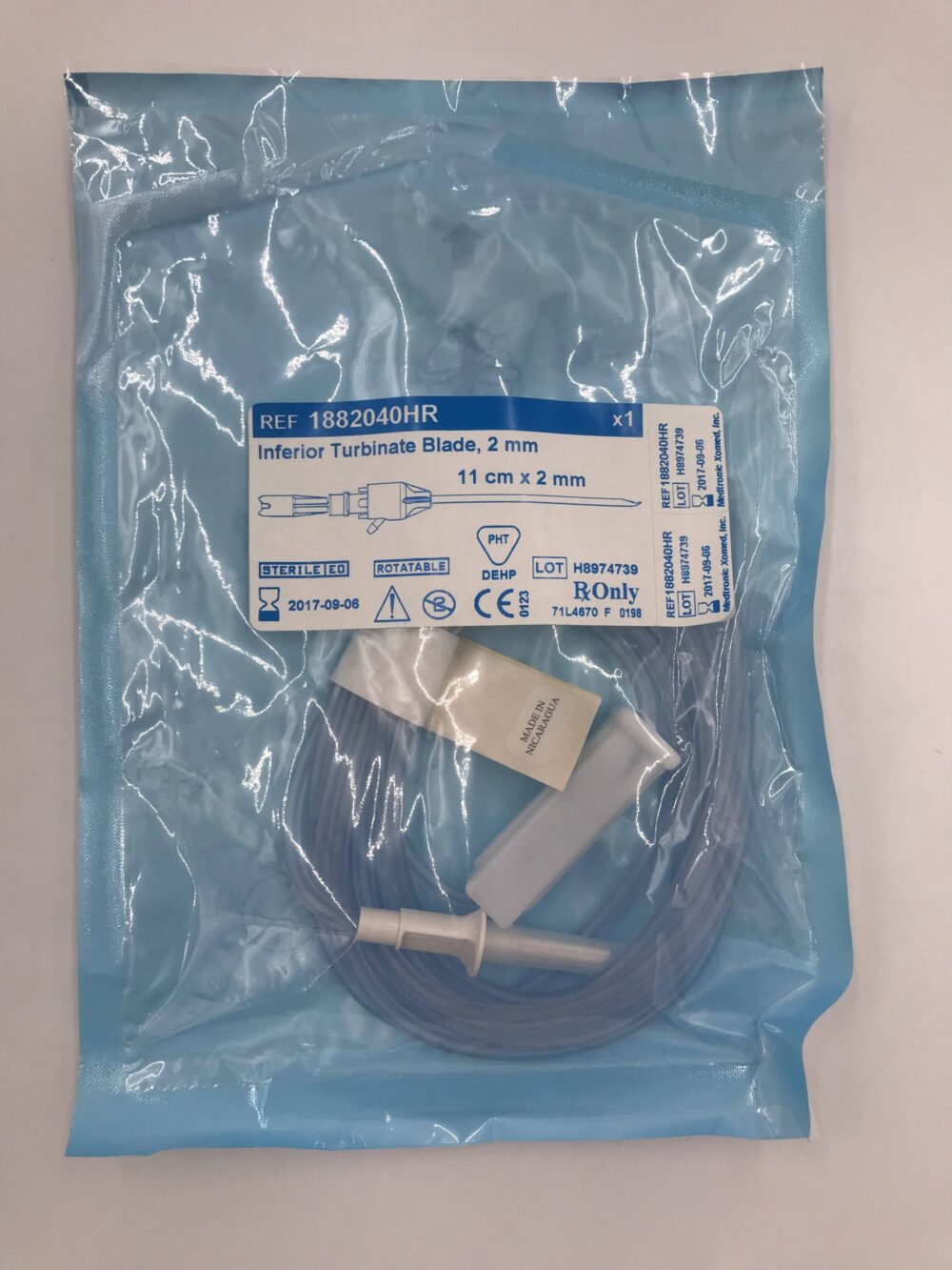 MEDTRONIC 1882040HR Inferior Turbinate Blade 11cm x 2mm (X) - GB 