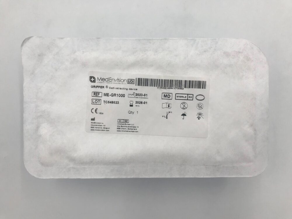 MEDENVISION MEGR1000 Gripper SelfRetracting Device GB TECH USA