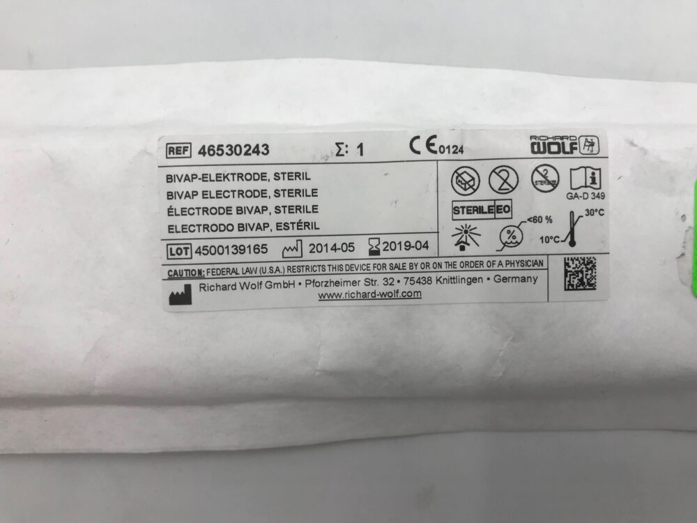 RICHARD WOLF 46530243 Bivap Bipolar Hysteroscope Electrode 8mm (X) GB