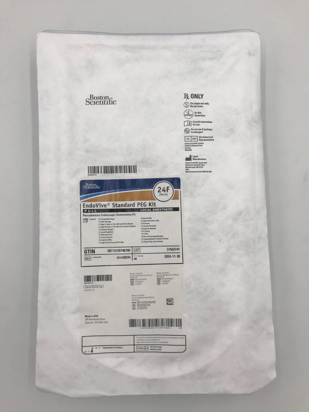 EndoVive Standard PEG Kit Pull GB TECH USA