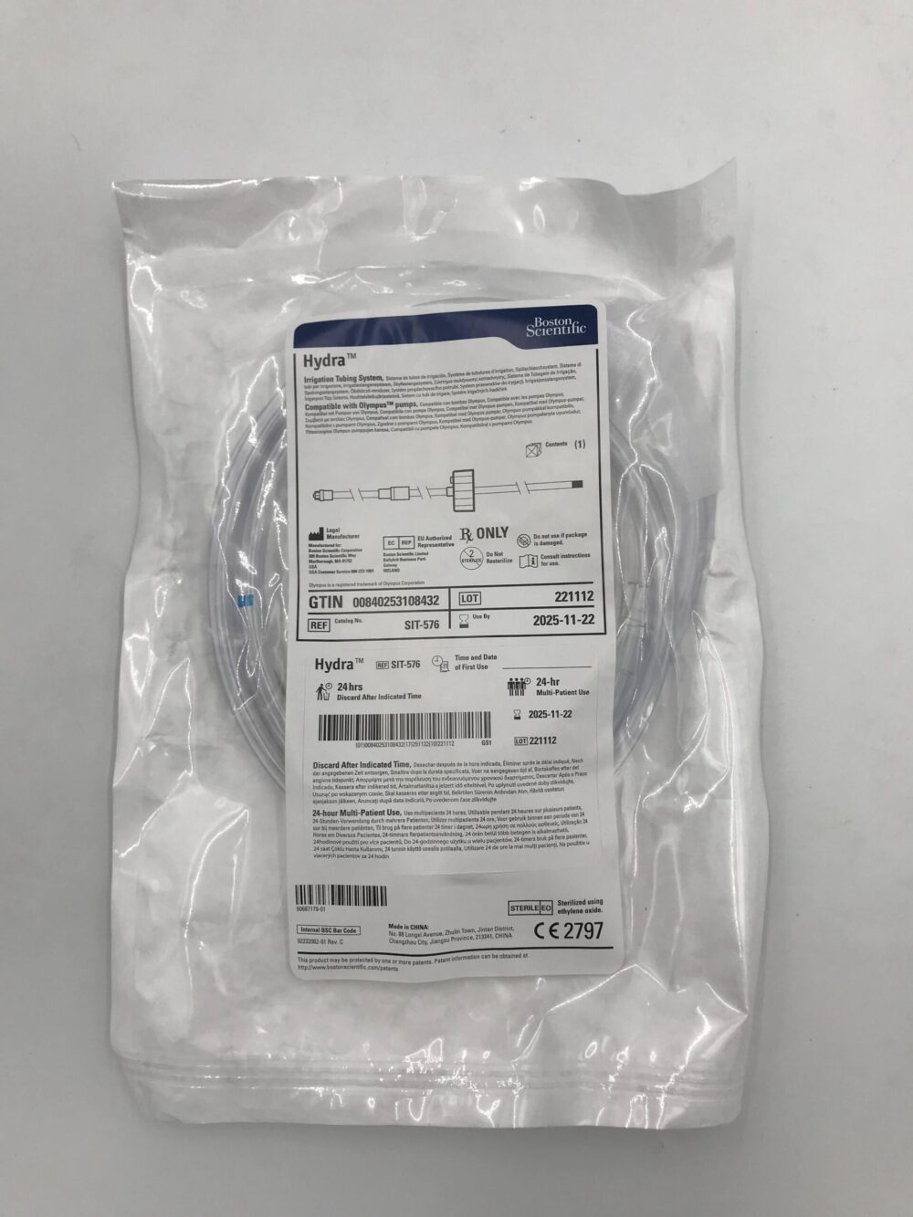 BOSTON SCIENTIFIC SIT576 Hydra Irrigation Tubing System GB TECH USA