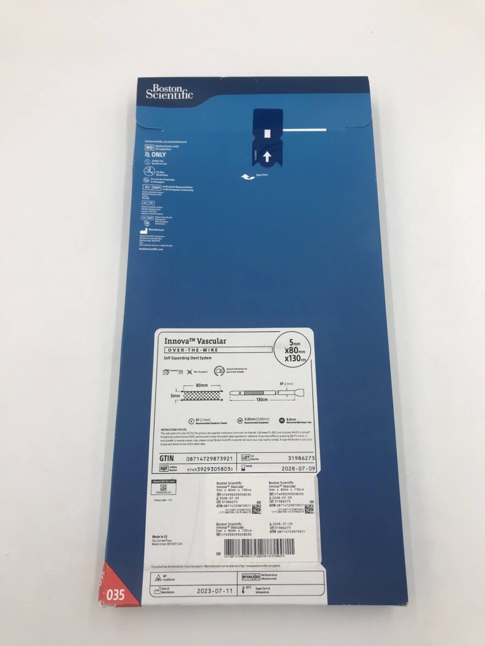 BOSTON SCIENTIFIC 3929305803 Innova Vascular OTW Self-Expanding Stent ...
